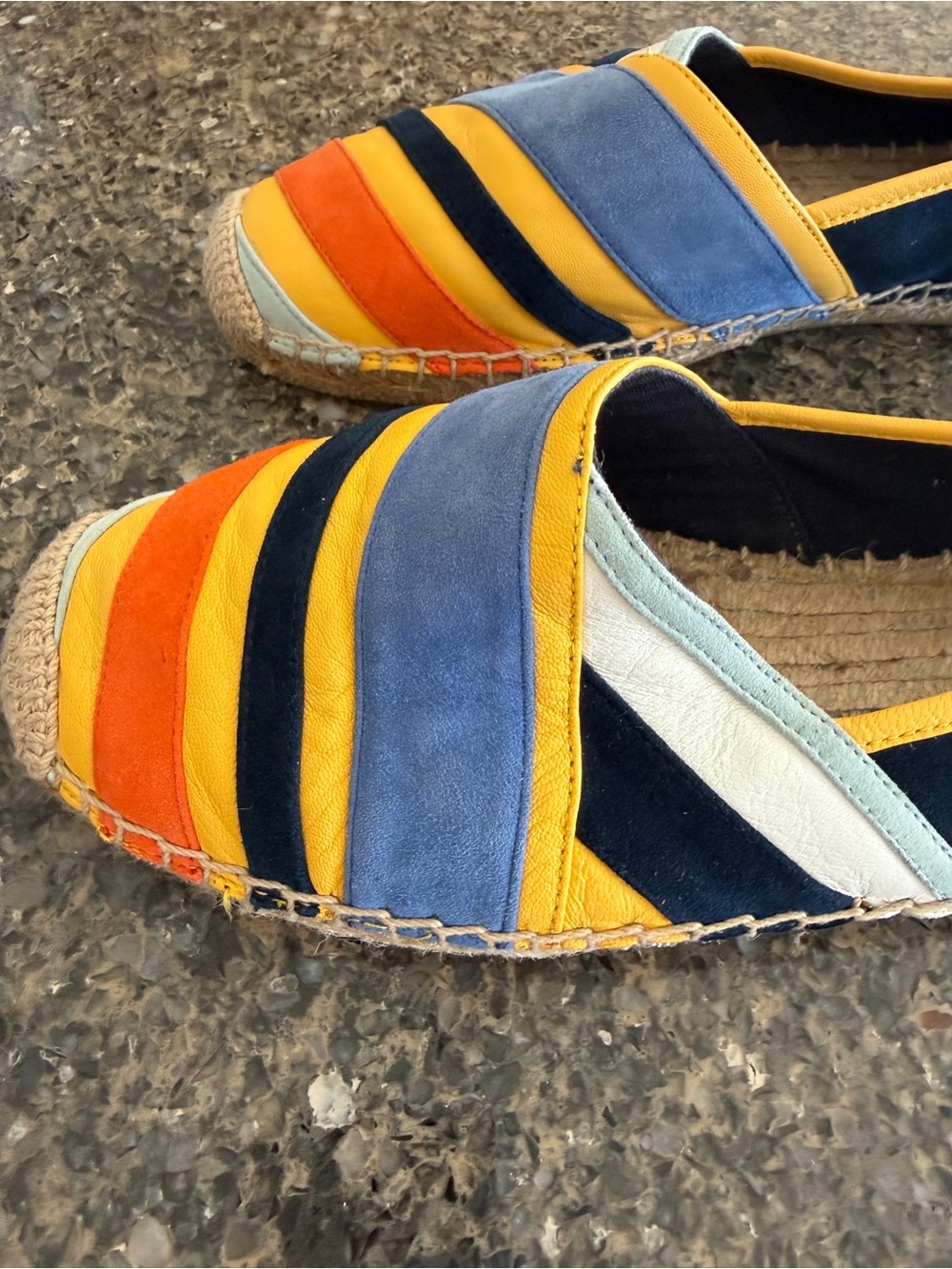 Tory Burch Maisie size 10.5 leather Espadrilles - Picture 6 of 8